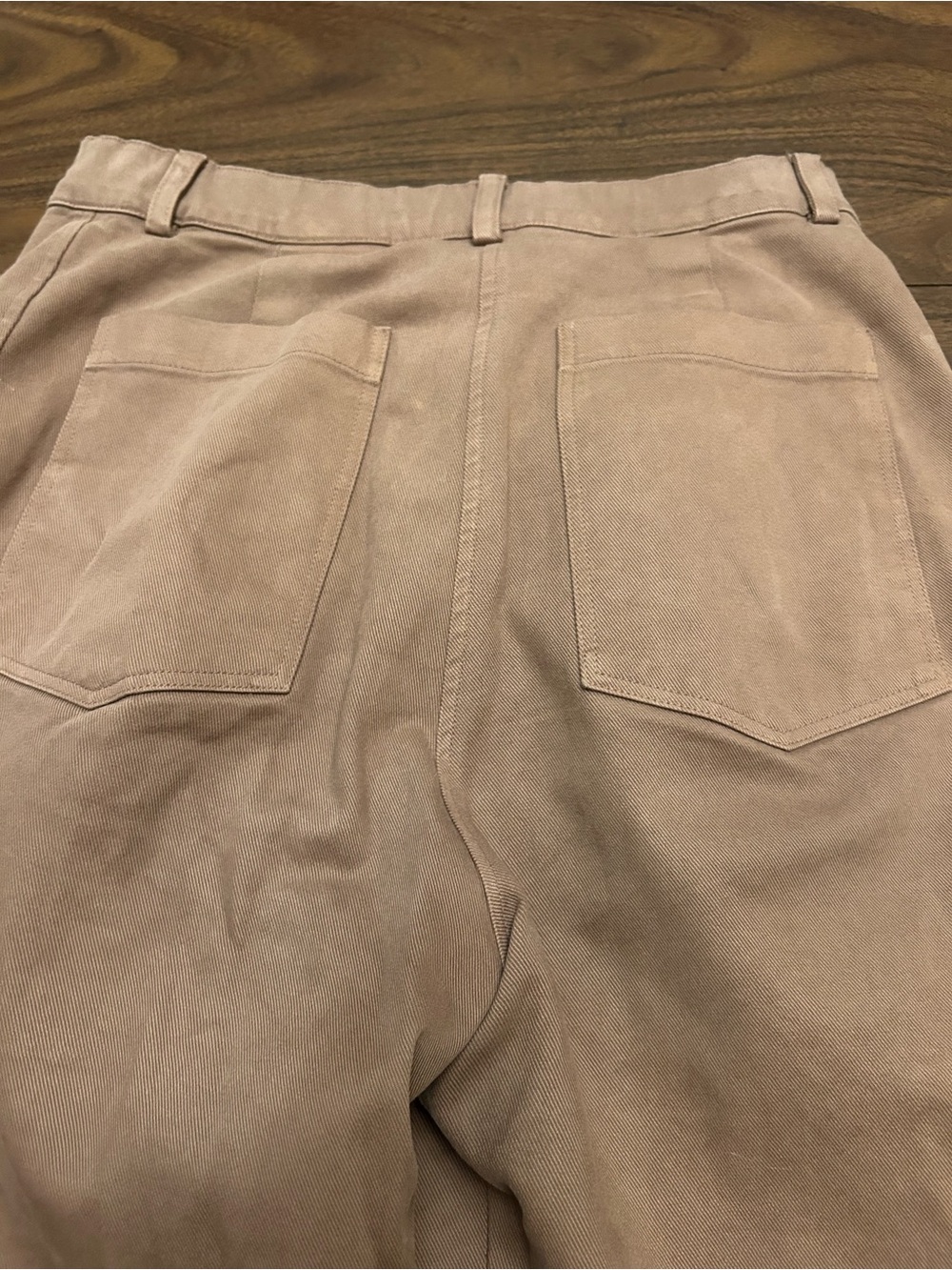 FIRST RITE High-Rise Wide-Leg Cropped Pants In Cocoa - Picture 10 of 16